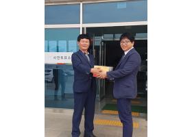 5.4 대통령 사전선거 종사자 조합원 위문방문
