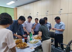2017. 6. 19. 산림공원사업소 감사장 방문